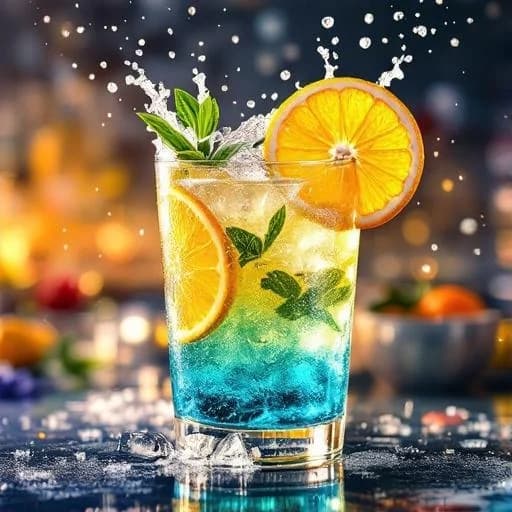 AI Beverage Product Photo Generator example