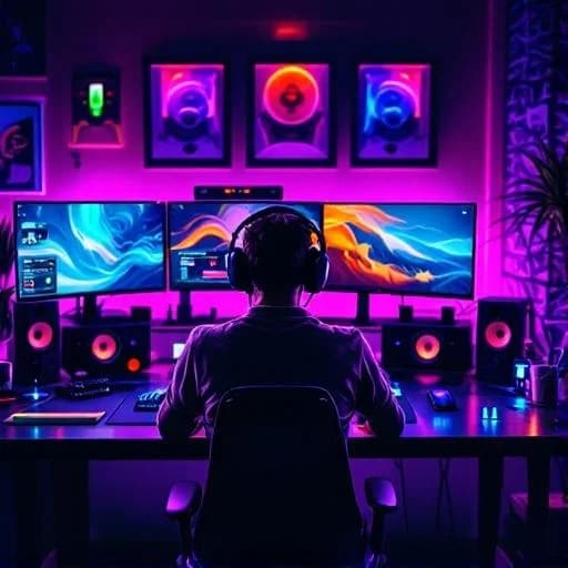 AI Gaming Influencer Photo Generator example