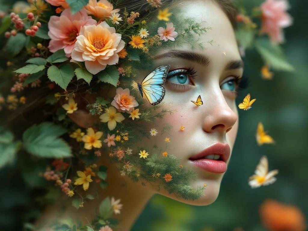 Merge Two Images with Prompts