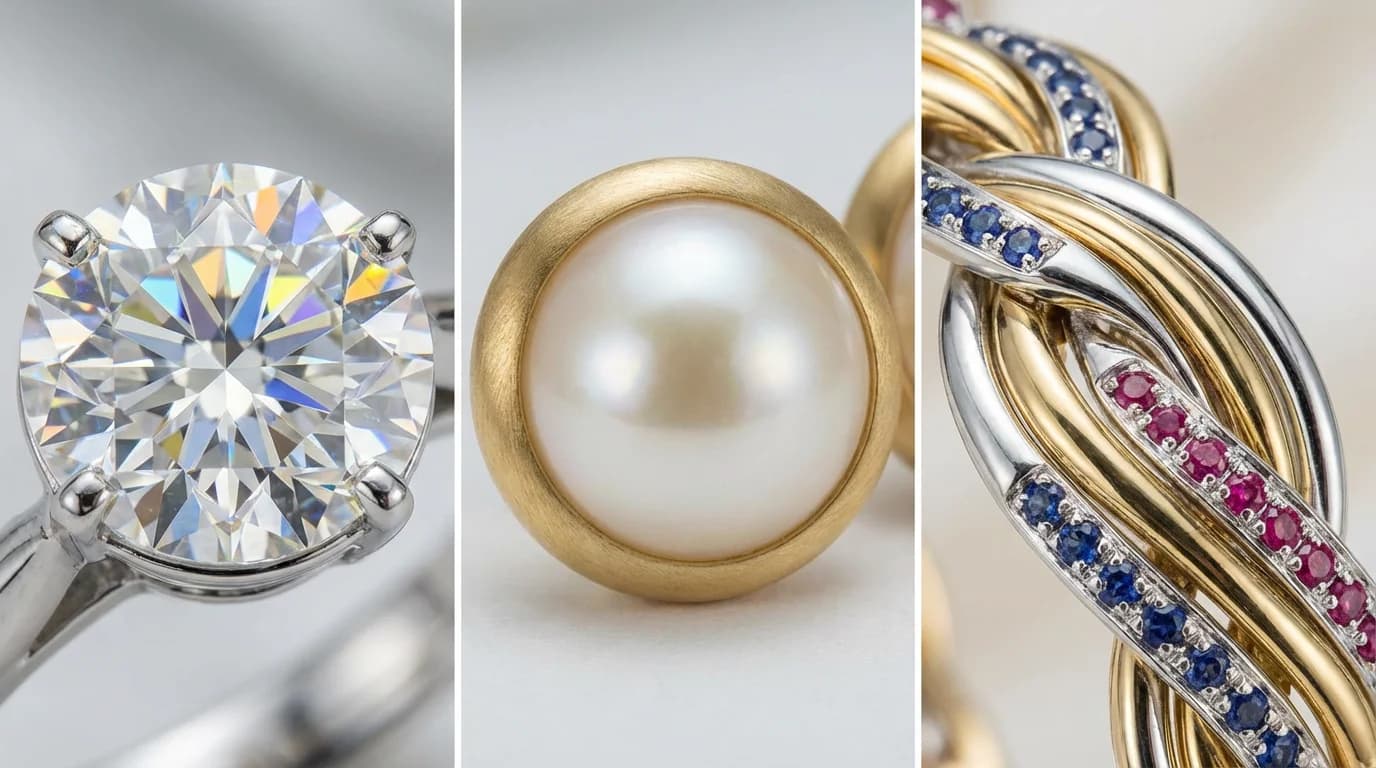 Gemstone & Metal Detail