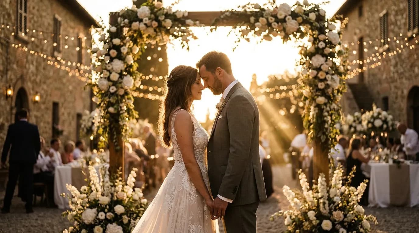 Romantic Wedding Scenes